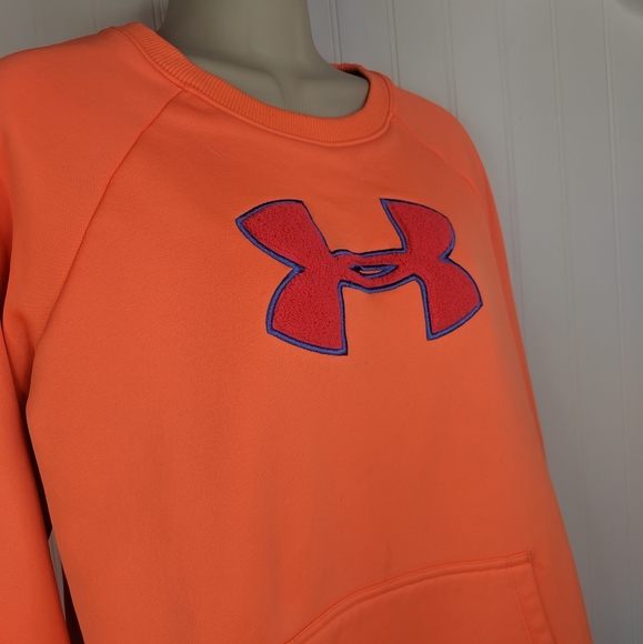 UNDER ARMOUR Cold Gear Kangaroo Sweatshirt Sz M - Picture 12 of 14